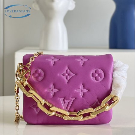 beltbag coussin cruise 22 monogram embossed orchid