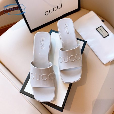 Gucci Shoes Rubber Platform Sandals