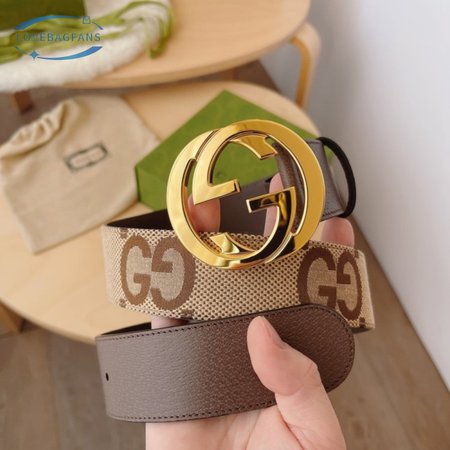 Gucci GG Marmont Jumbo Wide GG Belt