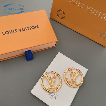 louise hoop earrings gold