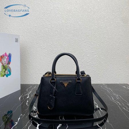 Prada Galleria Micro Bag Black