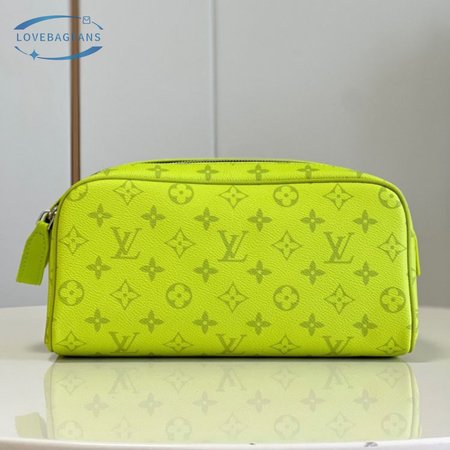 dopp kit neon yellow