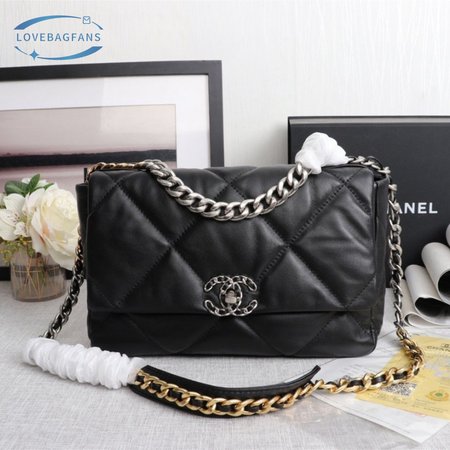 Chanel 19 Handbag Lambskin