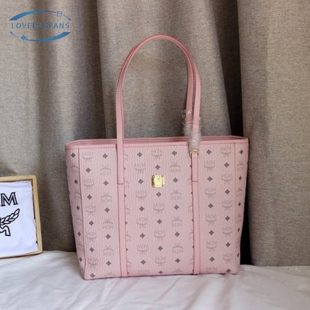 MCM Visetos Toni Shopper Tote