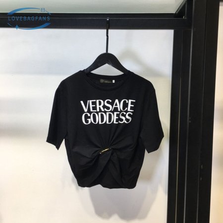 Versace Goddess Safety Pin T-Shirt