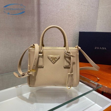 Prada Galleria Saffiano Leather Mini-Bag Yellow 1BA906