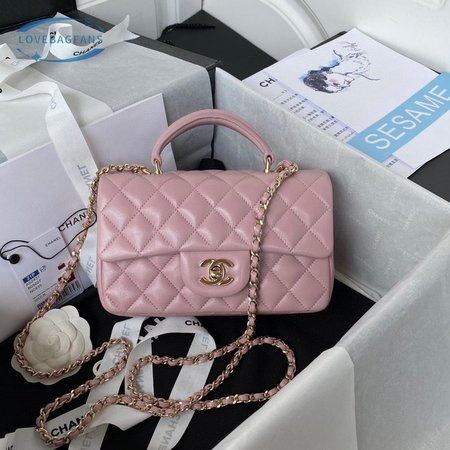 Chanel Mini CF Handle AS243?1 Pink