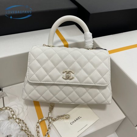 Chanel Coco Handle 92990 White