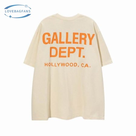 Gallery Dept Souvenir T-Shirt Cream/Orange