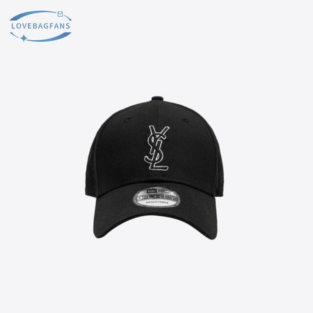 YSL New Era Cassandre Cap In Canvas