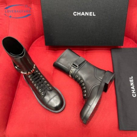 Chanel Ankle Boots Black 35-40