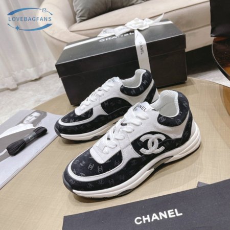 Chanel Sneakers Black/White 35-40