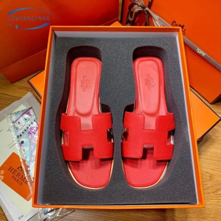 Hermes Oran Sandal Red 35-40